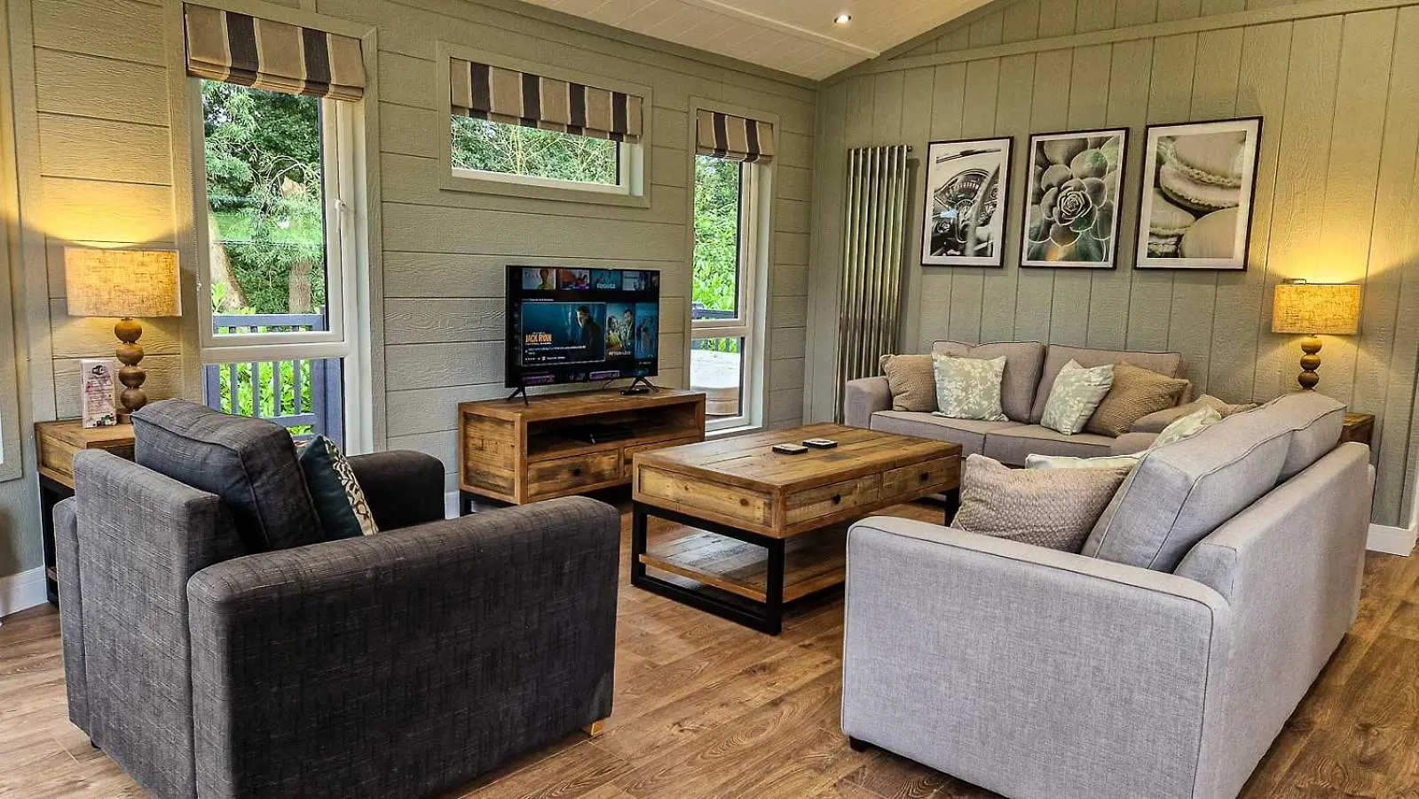 샬레 High Oaks Grange - Contemporary Lodges 피커링